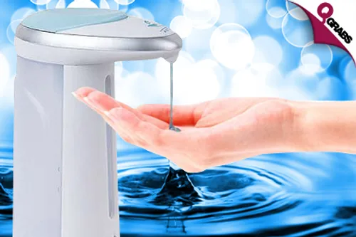 For QR49, Stop Spreading Germs with a Hands-Free Soap Dispenser! (QR119 Value)